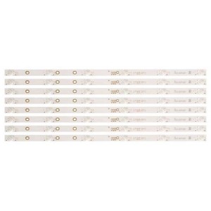 TCL TCL-50C715-3030-6X8-A-LX20191211 YHR-4C-LB5006-YH07 LED Backlight Strips - 8 Strips