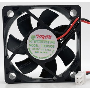 TONON TD5010DS 12V 0.15A 2wires cooling fan