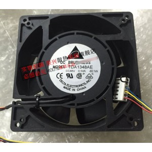 Delta TDA1348AE-8E1W 48V 0.54A 4wires Cooling Fan