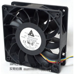 DELTA TFC1212DE 12V 3.90A 4 wires Cooling Fan