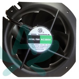 Jiu Long TG22580HA3BL 220V 0.4A 50W Cooling Fan