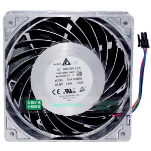 Delta THA1248BE THA1248BE-DA0F 48V 2.60A 4wires Cooling Fan 