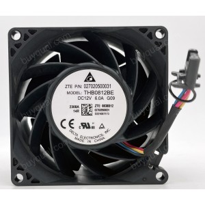 DELTA THB0812BE 12V 6.00A 4wires Cooling Fan - Picture need