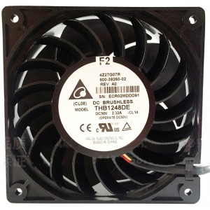 Delta THB1248DE 50V 2.32A 4wires Cooling Fan