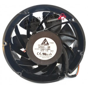 DELTA THB1712BG-BJ12 THB1712BGBJ12 12V 11A 4wires Cooling Fan 