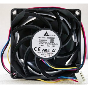 DELTA THD0848ME-00 THD0848ME00 48V 1.00A 4wires Cooling Fan 