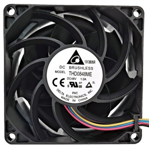 DELTA THD0848ME 48V 1.0A 4wires Cooling Fan 
