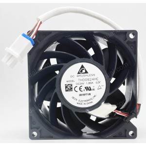 DELTA THD0924HE 24V 1.8A 4wires Cooling Fan - Waterproof