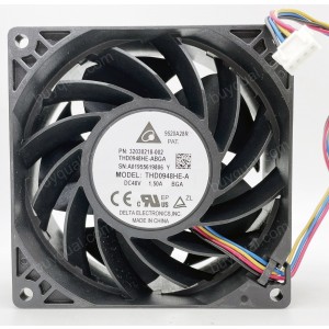 DELTA THD0948HE-A 48V 1.50A 4wires Cooling Fan - Original New