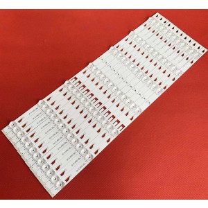 TCL TMT_55H8800_12X7 SD9W00 V1 LED Backlight Strips for L55H8800S-CUD LVU550SD1L - 12 Strips