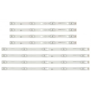 Toshiba TOT_49_2900D LED Backlight Strips for 49U67EBC - 8 Strips