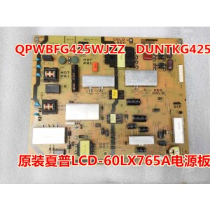 SHARP DUNTKG425 QPWBFG425WJZZ Power Supply Board for LCD-60LX765A 