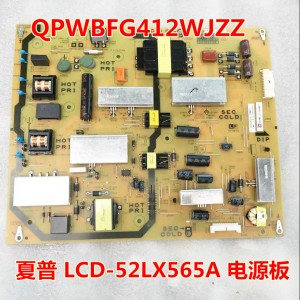 SHARP DUNTKG412FM01 QPWBFG412WJZZ Power Supply Board for LCD-52LX565A