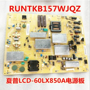 SHARP RUNTKB157WJQZ DPS-204EP-3A Power Supply Board for LCD-60LX850A 