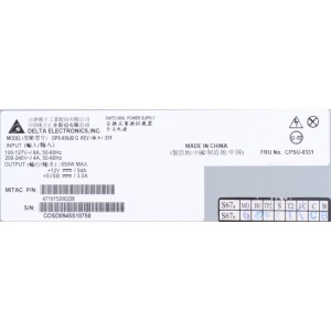 Delta DPS-650JB G 650W IPC Server Power Supply 