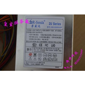 R-Senda SD-5500U2P 500W IPC Server Power Supply 