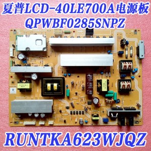 SHARP RUNTKA623WJQZ QPWBF0285SNPZ Power Supply Board for LCD-40LE700A