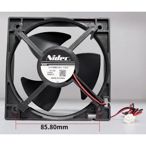 Nidec U11P09MS13A3-51 U11P09MS13A3-51Z32 9V 0.08A 2wires Cooling Fan 