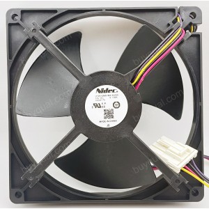 NIDEC U12E12MS1M3-52Z20 12V 0.136A 4wires Cooling Fan 