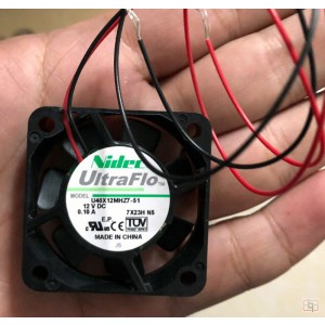 Nidec U40X12MHZ7-51 12V 0.10A 2wires cooling fan