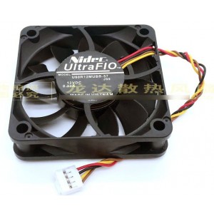 Nidec U60R12MUBB-57 U60R12MUBB57 12V 0.21A 4wires Cooling Fan 