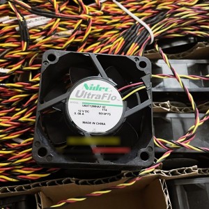 Nidec U60T12MHA7-52 12V 0.09A 3wires Cooling Fan 