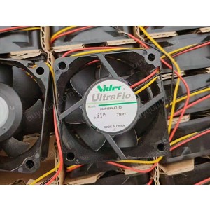 Nidec U60T12MHA7-53 12V 0.08A 3wires Cooling Fan 