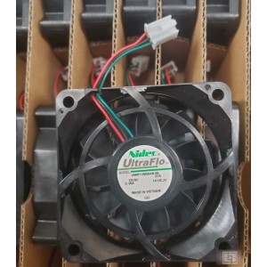 NIDEC U66R12MS5AB-56 12V 0.08A 3wires Cooling Fan