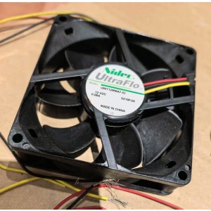 NIDec U80T12MMA7-53 12V 0.08A 3wires Cooling Fan
