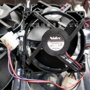 Nidec U92C12MS7BA3-52 12V 0.10A 3 Wires Cooling Fan 
