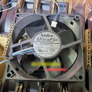 NIDEC U92T12MGA7-52 12V 0.18A 3wires Cooling Fan