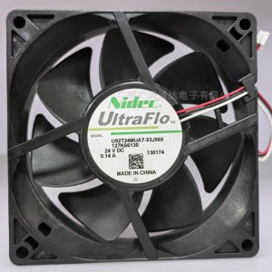 Nidec U92T24MUA7-53J565 24V 0.14A 3wires Cooling Fan