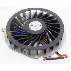 Panasonic UDQF2JP03DCM 5V 0.32A 4wires Cooling Fan