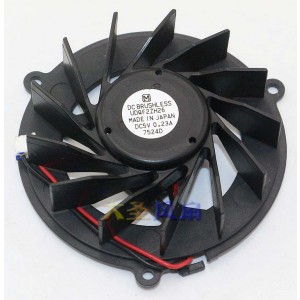 Panasonic UDQF2ZH26 5V 0.23A 2wires Cooling Fan