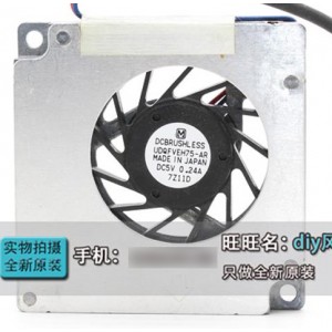 Panafio UDQFVEH75-AR 5V 0.24A Cooling Fan 