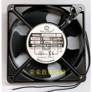 FULLTECH UF-123823H UF-123823 H 230V 0.14A 23/21W 2wires Cooling Fan