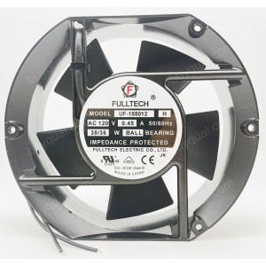 FULLTECH UF-155012 UF-155012H 120V 38/36W 2wires Cooling Fan