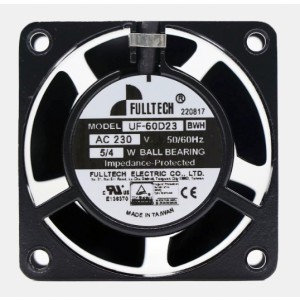 FULLTECH UF-60D23 BWH 230V 5/4W 2wires Cooling Fan