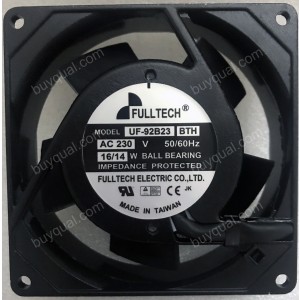 FULLTECH UF-92B23 BTH BWH UF-92B23BTH UF-92B23BWH 230V 16/14W 2wires Cooling Fan