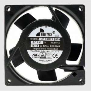 FULLTECH UF-92B23BTH UF-92B23BWH 230V 16/14W 2wires Cooling Fan