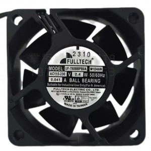 FULLTECH UF-T60BBPB0A UF-T60BBPBOA M1D4AN MID4AN 115-230V 0.041A 2.4W 2wires Cooling Fan 