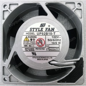 STYLE UP92B10-T 100V 10/9W Cooling Fan