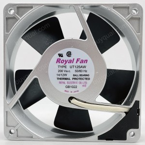 ROYAL FAN TYPE UT125AW 200V 14/12W cooling Fan