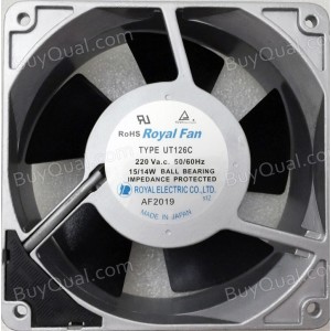 Royal UT126C 200V 15/14W Cooling Fan