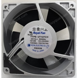 Royal UT127CH 230V 15/14W 2wires Cooling Fan