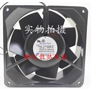 Royal UT272D-TP UT275D-TP UT277D-TP UT275DW-TP 220V 100V 37/34W 2wires Cooling Fan - Picture need