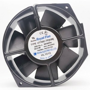 Royal UT795C-TP [A58] UT795C-TP-D66 200V 36/31W 2wires Cooling Fan