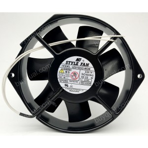 STYLE UZS15D22-MGW 220V 35/33W Cooling Fan - New