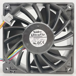 Nidec V12C12BS1M3 -07A026 DV6HT-A00 12V 2.31A 4wires Cooling Fan 
