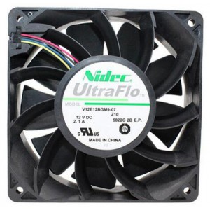 Nidec V12E12BGM9-07 12V 2.1A 3wires Cooling Fan 